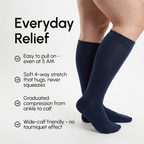 Wide Compression Socks for Heavy, Aching Legs