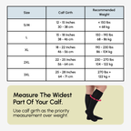 Wide Compression Socks for Heavy, Aching Legs