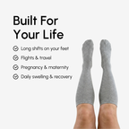 Wide Compression Socks for Heavy, Aching Legs